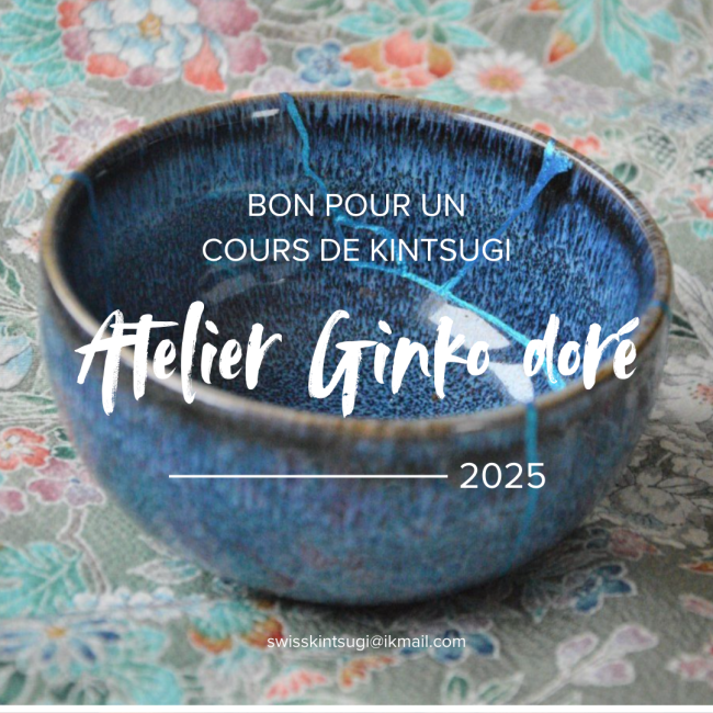 Bon pour un cours de Kintsugi
